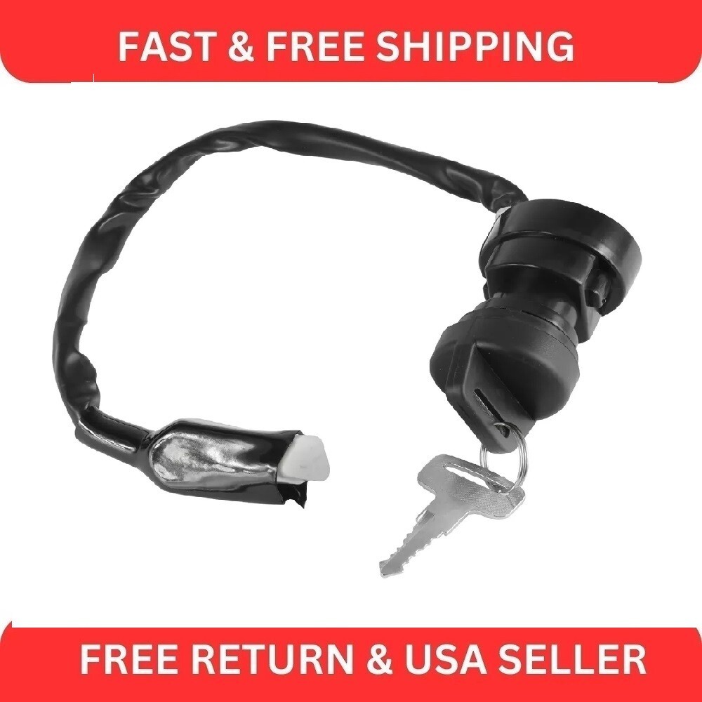 Caltric Ignition Key Switch For Kawasaki 27005-0019 Ignition Switch ATV