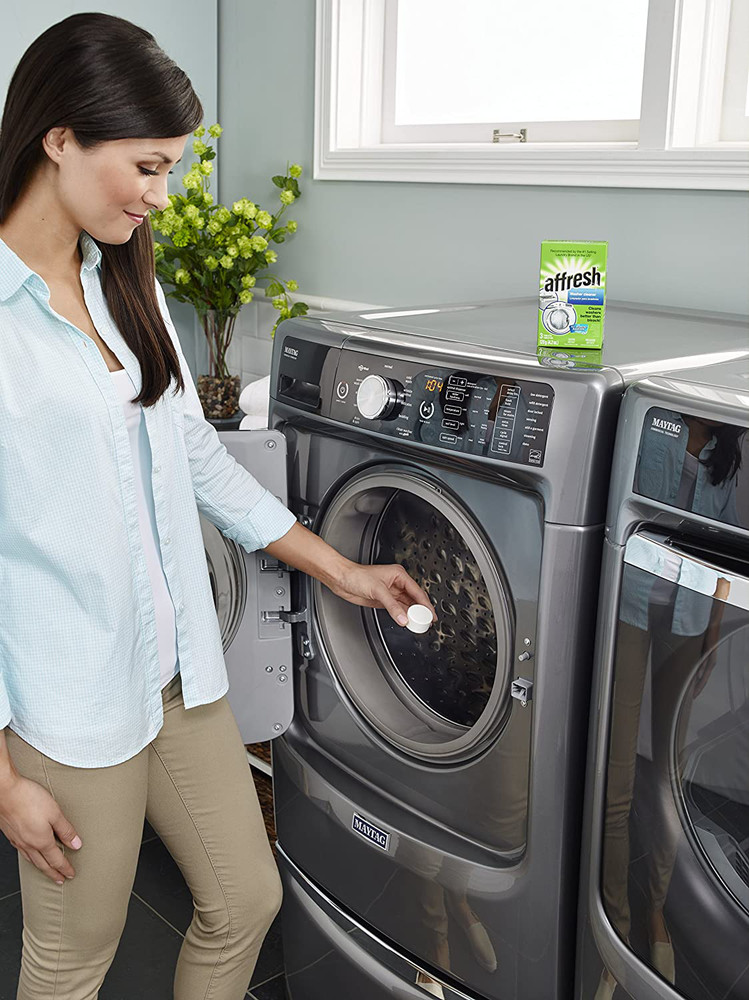 Affresh W10135699 Whirlpool Tablets Washing Machine Cleaner, 3 Count