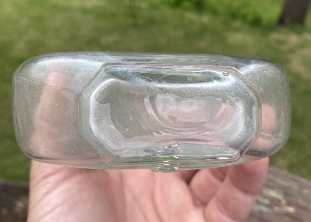 Blown Clear Cello Bottle