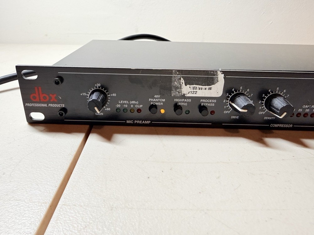 DBX 286a MIC PROCESSOR-COMPRESSOR-EQUALIZER