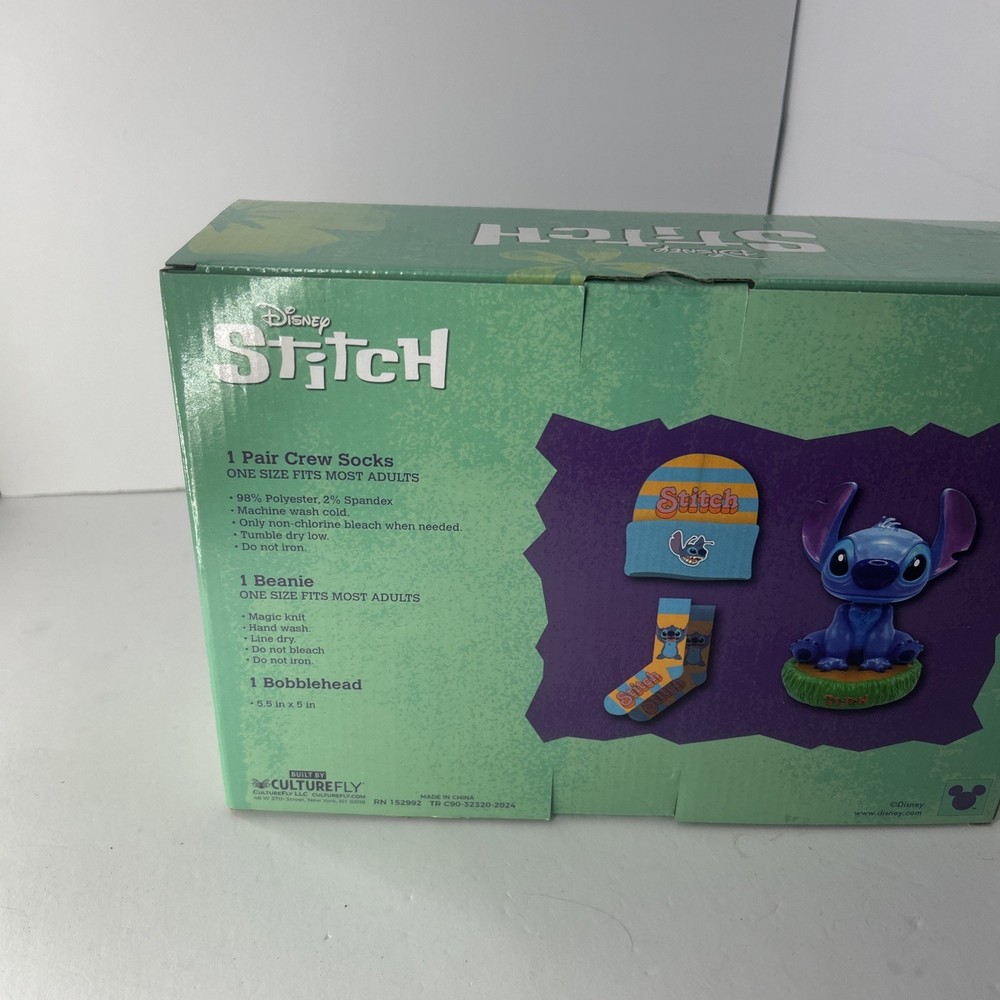 Disney STITCH Bobblehead Gift Set