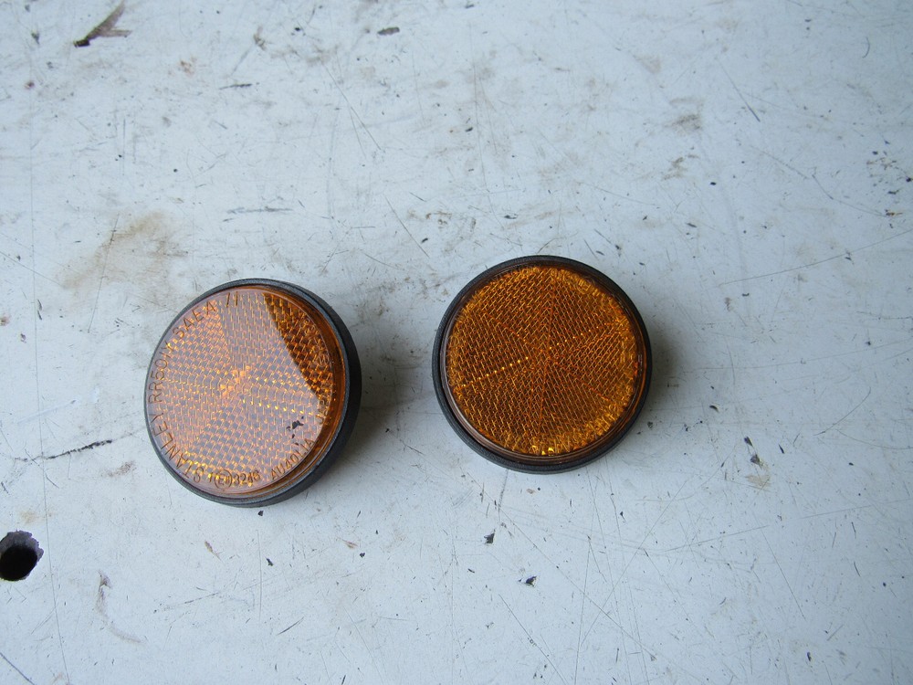 1981 Honda CB750C 750 Custom Headlight Reflectors