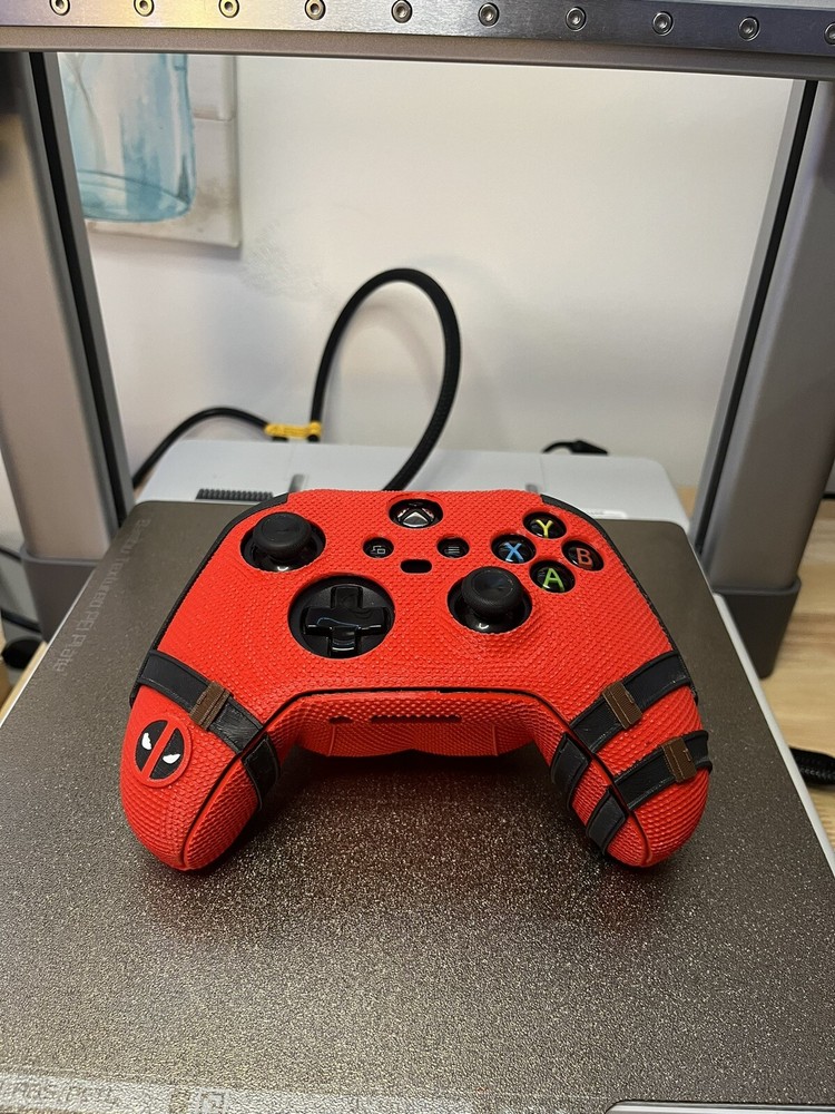 Deadpool Inspired Butt Cheek Xbox Controller Cover, 3D Printed Deadpool Cover