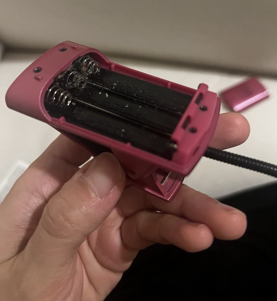 UltraBrite Pink LED Clip-On Reading Light