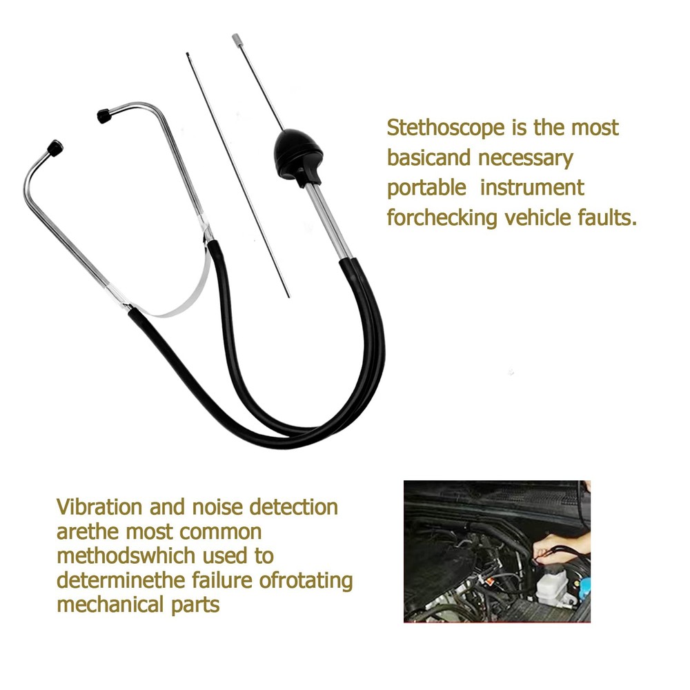 Mechanic Stethoscope Automotive Engine Diagnostic Tool Sensitive Hearing
