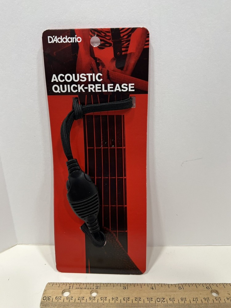 D'Addario Acoustic Quick-Release Strap Release Holder System DGS15