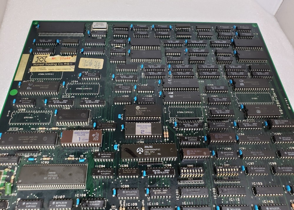 HATRIS PCB Video System Arcade Video Game 1990