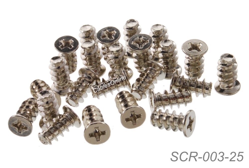 25-Pack M5 Self tapping thread design Computer Case Fan Screws