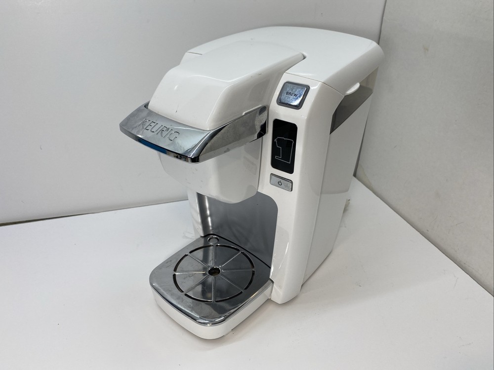 White Keurig K10 Mini Plus K-cup Single Cup Brewing System Tested Working