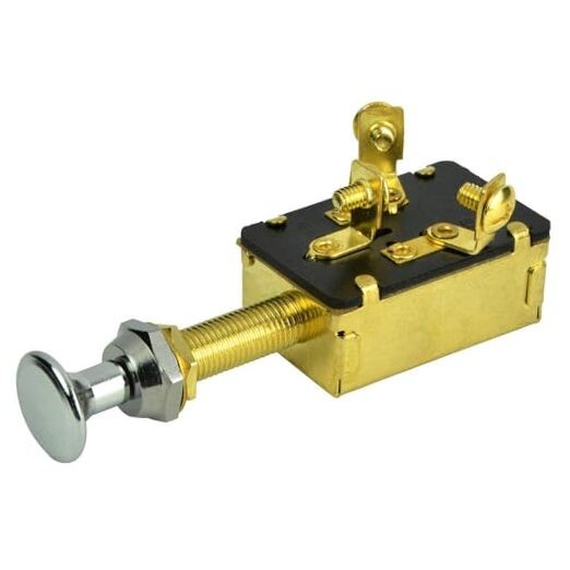 3 Position SPDT Off/On1/On1&2 Push Pull Switch