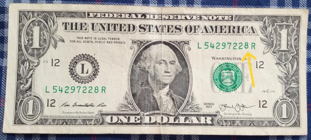 $1 Error Note Stuck Digit Gas Pump Odometer 7s 8s & 9 (SEE DESCRIPTION!!!)