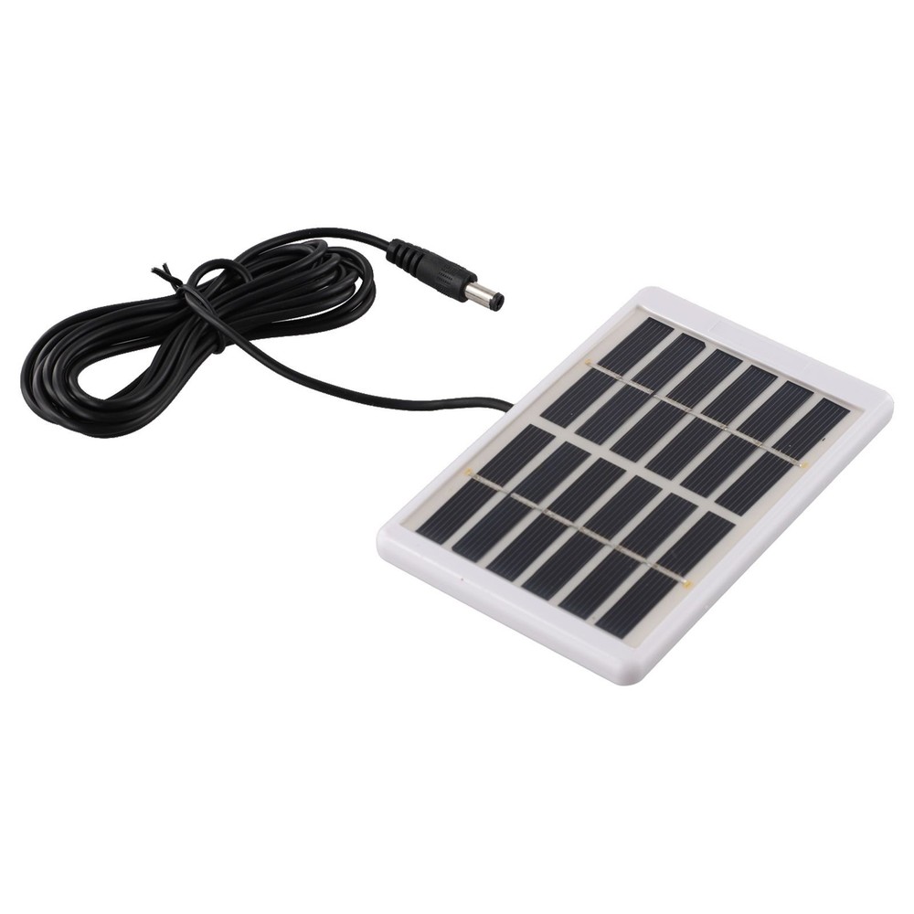 Portable Power Source 5W 6V Solar Panel Lightweight Solar Panel For Batteries