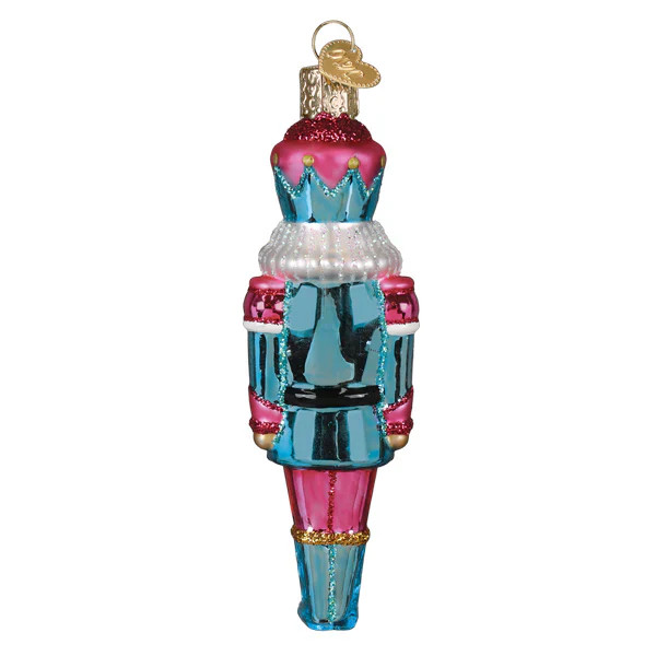 Old World Christmas Pastel Nutcracker Ornament 44276