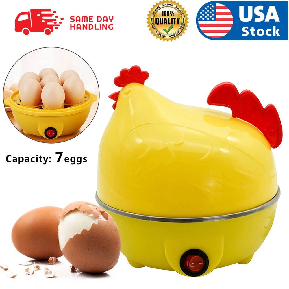 Electric Egg cooker, Boiler, Steamer 7 eggs Auto off Automatic Egg Cocker