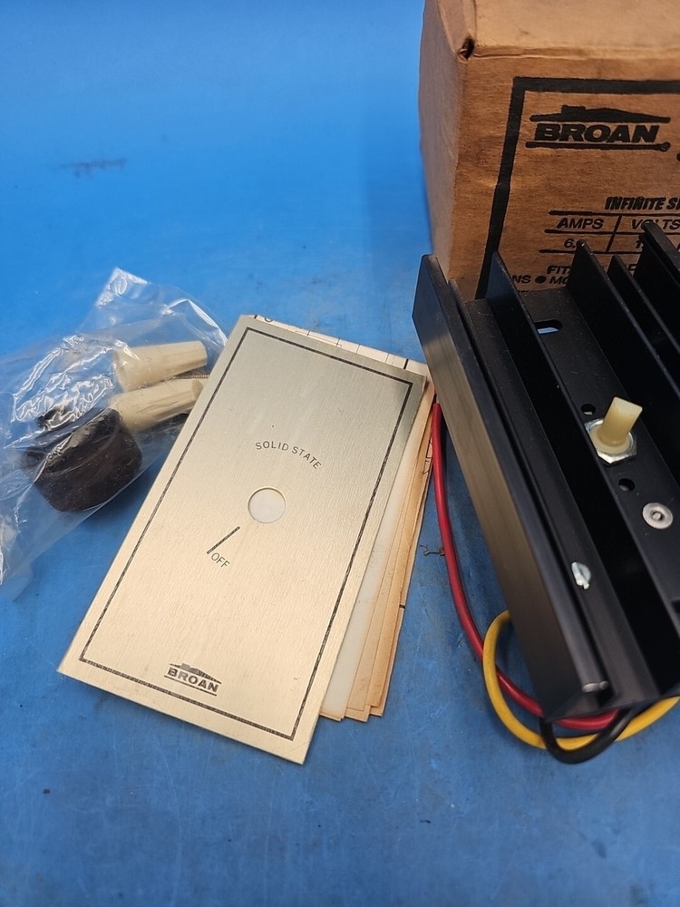 BROAN MODEL 72 SOLID STATE INFINITE SPEED CONTROL SWITCH