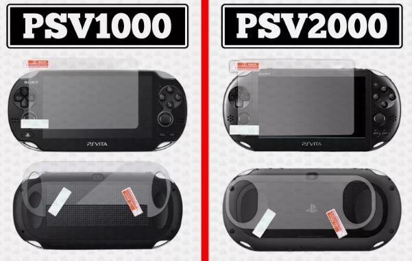 NEW PET Screen Protector For Sony PS Vita 1000 LCD Console Front Back