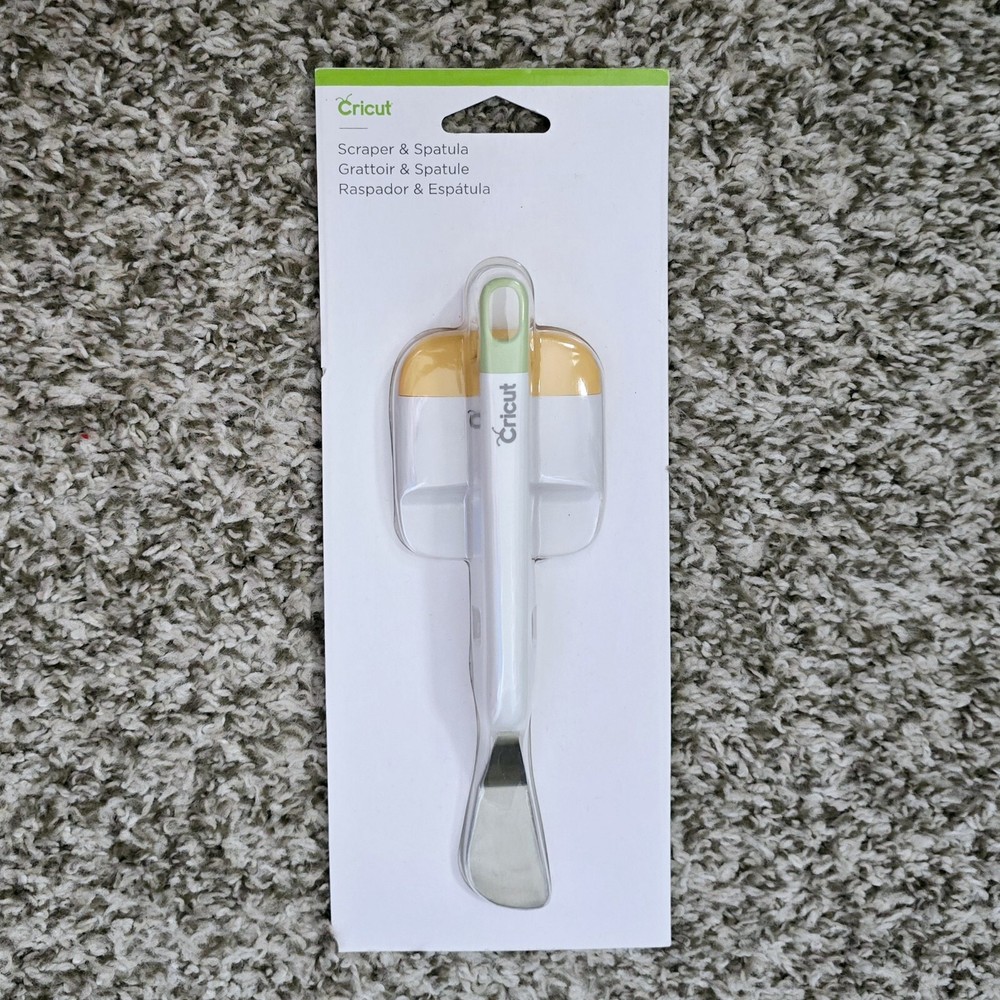 Cricut Scraper and Spatula Set, Orange/Green