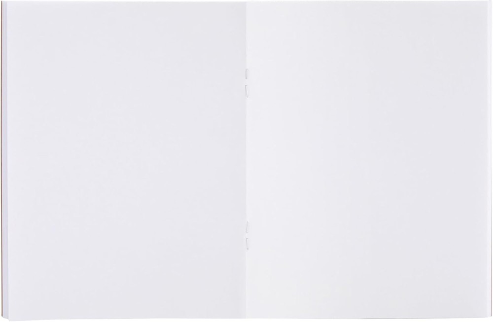 Bulk Notebooks - A6 -Inch, Kraft, Unlined, - Blank Sketchbook