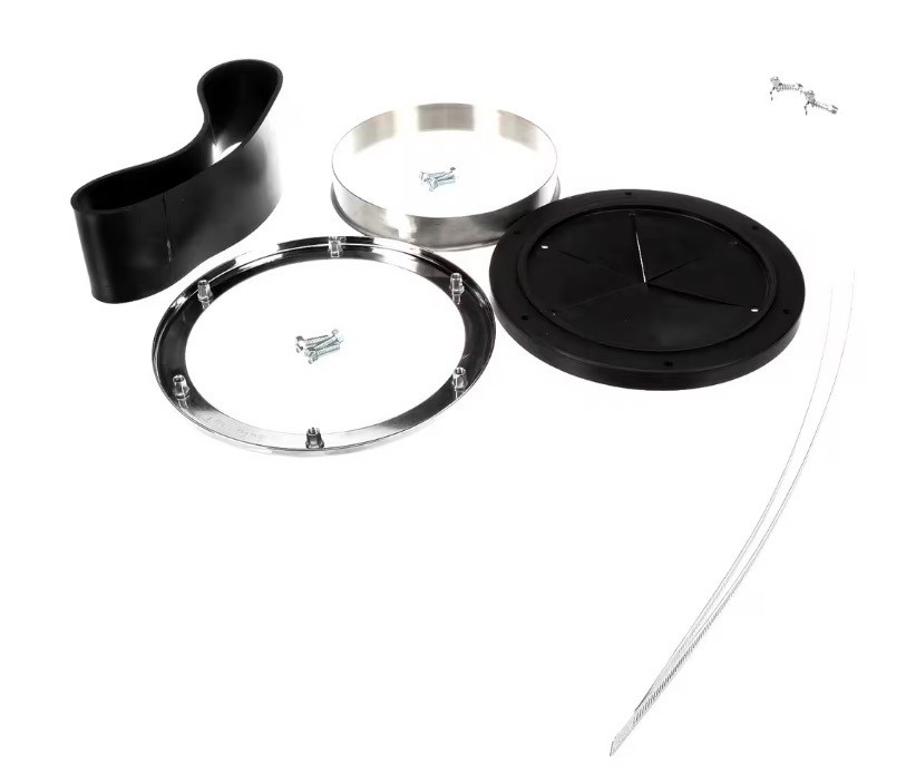 Insinkerator 11378B Mounting Adaptor Kit with 7 1/4" Rubber Sleeve