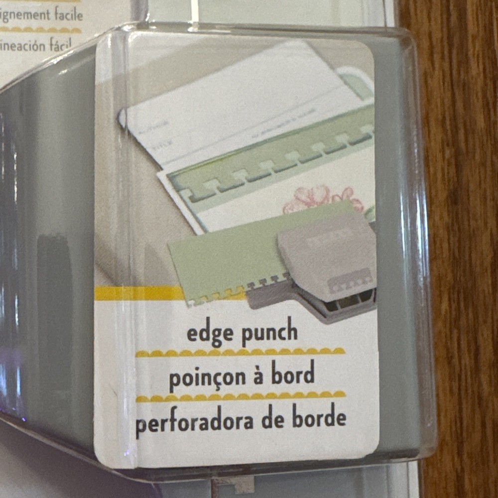 EK Tools - Success Edge Border Punch Binding Edge with Alignment Guide NEW