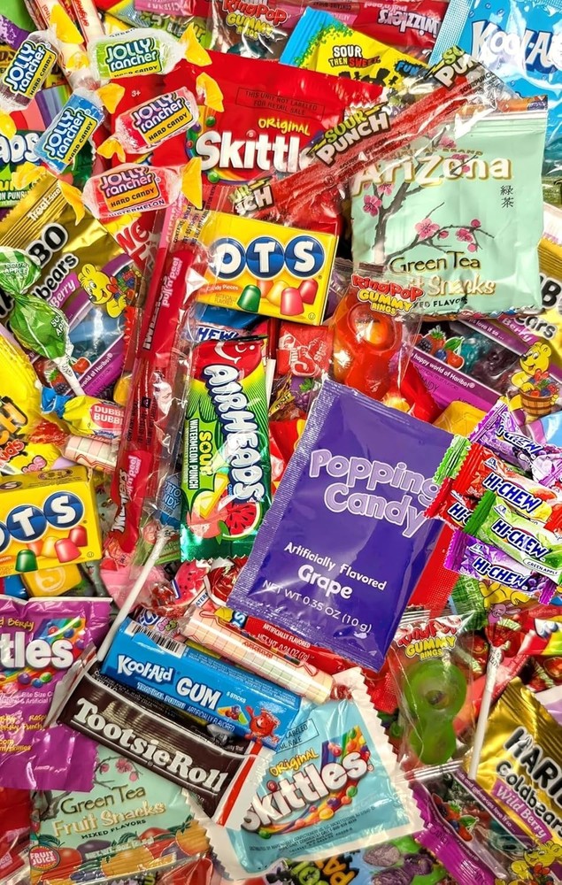 Variety Candy Pack - 2 LB Assorted Party Mix - Individually Wrapped Bulk Candy -
