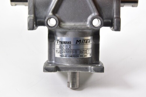 TSUBAKI ARA310LR, MITER, Angular gear with solid shaft, 1:1