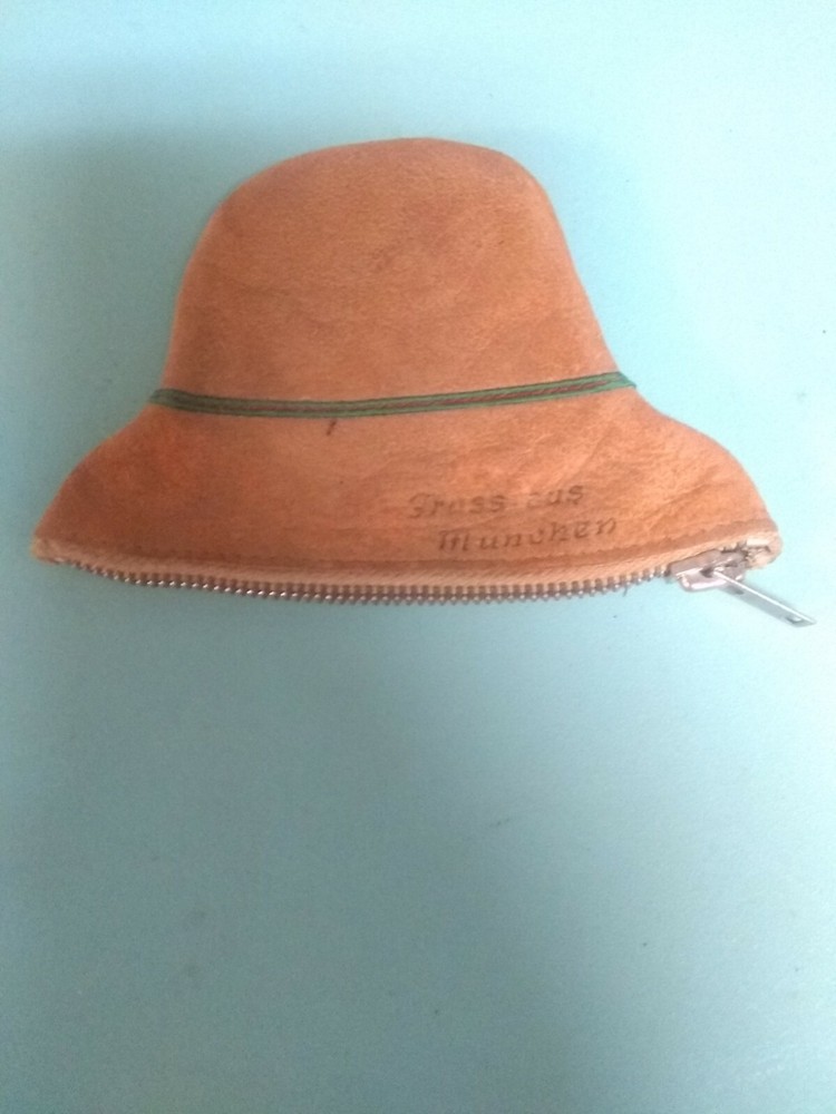 Gross Aus Munchen Small Leather Hat Coin Purse