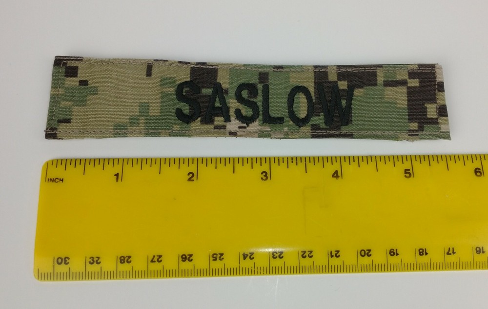 Siren: Screen Matched Navy Uniform Nametag (Saslow)
