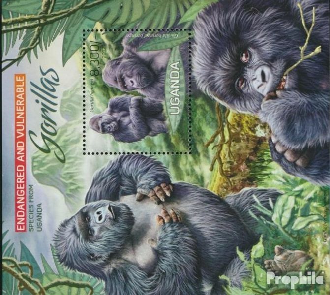 uganda Block411 (complete issue) unmounted mint / never hinged 2012 Flora