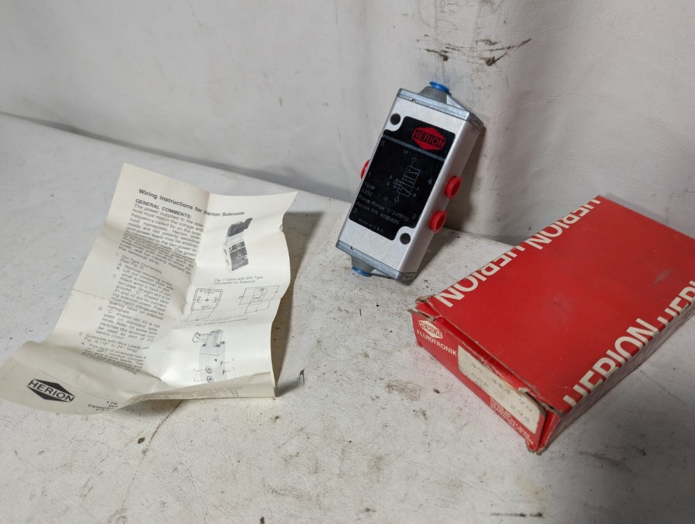 Herion 40-314-70, SOF294 air pilot valve