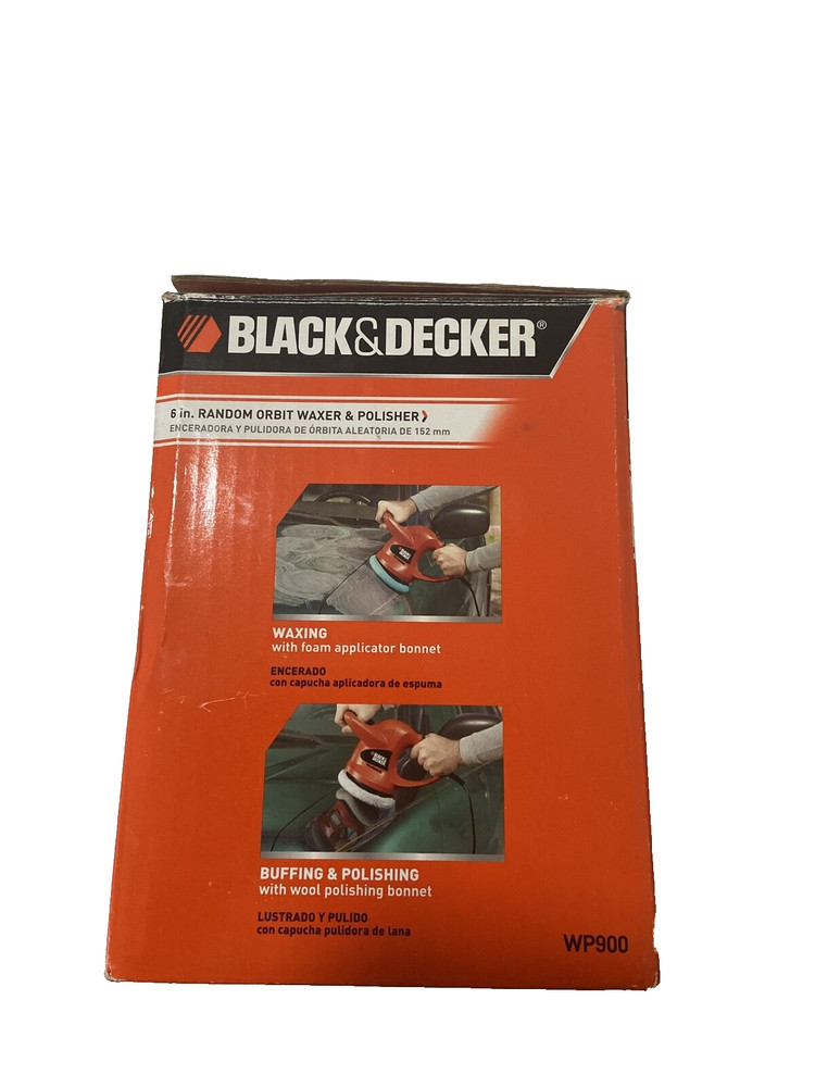 Black&Decker 6" Random Orbit Waxer/Polisher (WP900) - Used