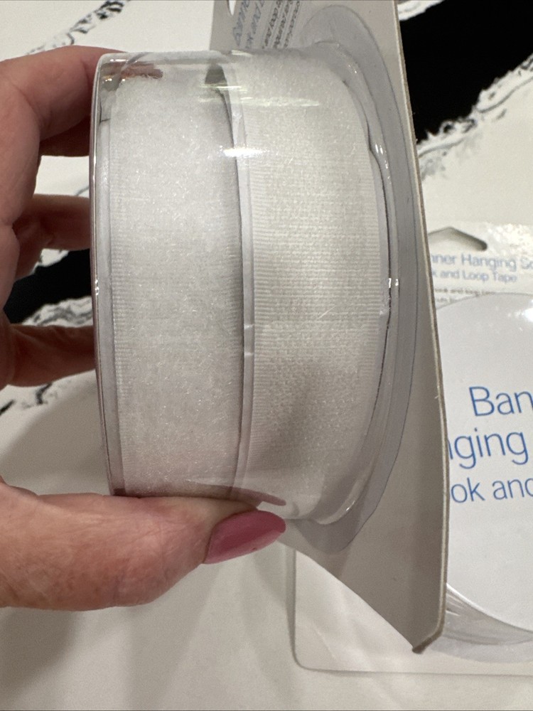 FedEx Kinkos Banner Hanging Hook & Loop Tape Two Packs 8’ Each