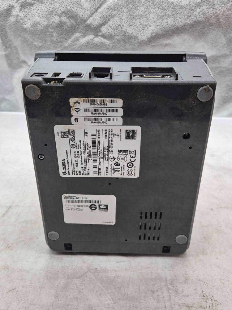 ZEBRA ZD620 (Does not have Print Head)