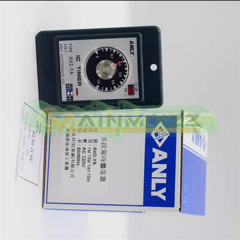 NEW One ANLY Timer Flush Mounting Multi-Range AH2-YA 1S-10M AC220V