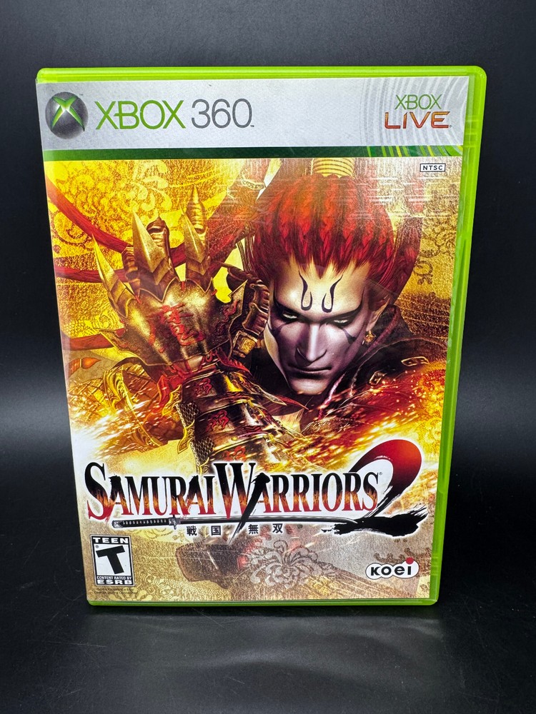 Samurai Warriors 2 (Xbox 360) *CASE & MANUAL ONLY - NO GAME DISC*