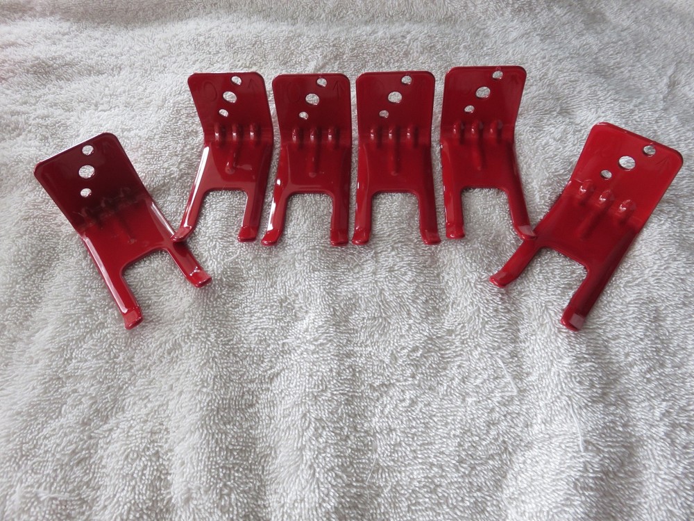🎯6-UNIVERSAL FORK STYLE WALL HOOK-BRACKET-HANGER for 5-10lb. Fire Extinguishers