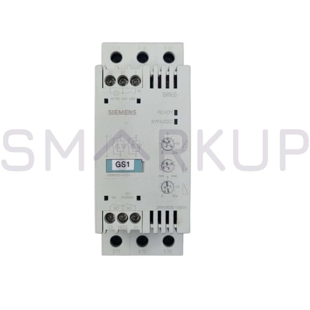 Used & Tested SIEMENS 3RW3035-1AB04 Soft Starter