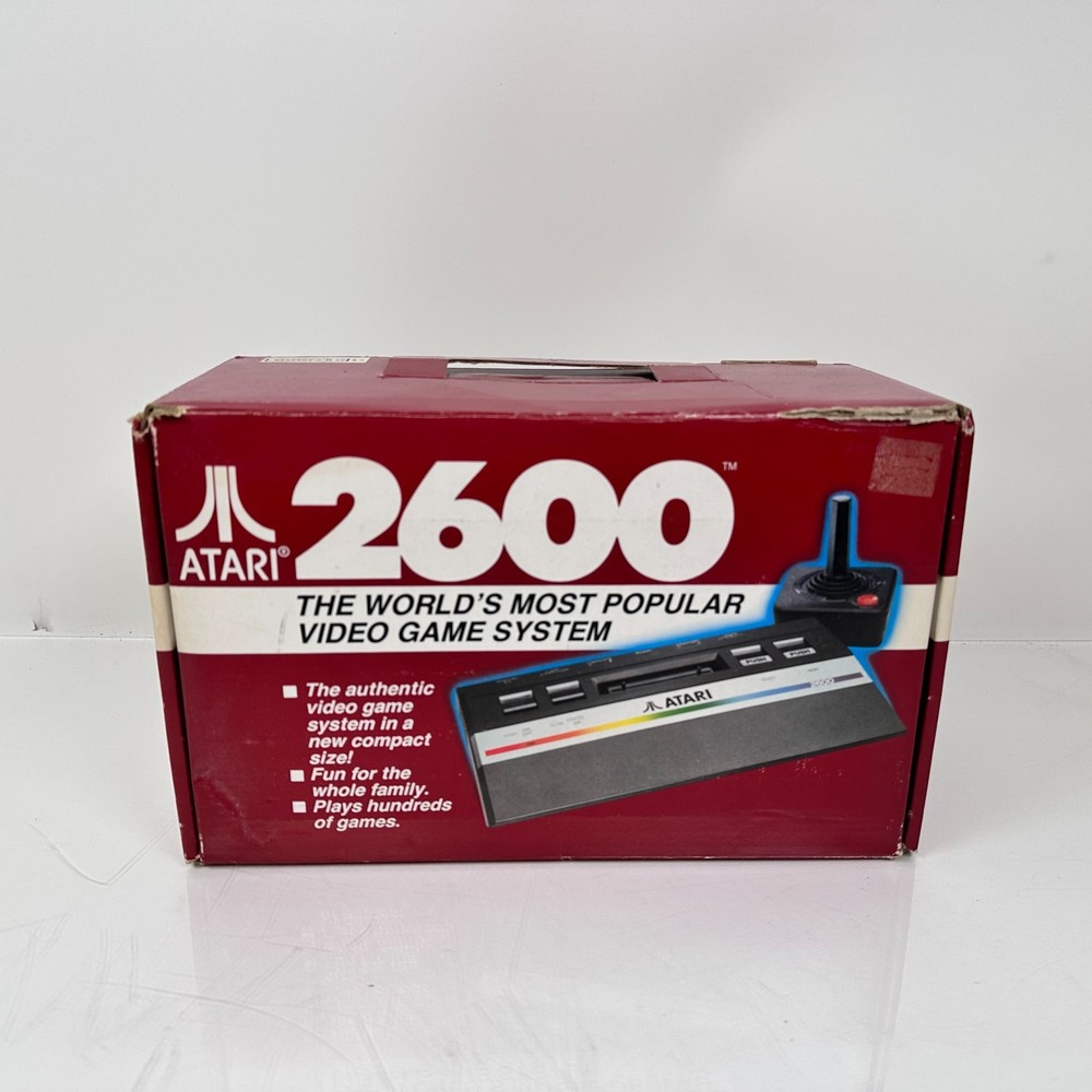 Atari 2600 Complete Console System w/ Console, Joysticks, Paddles & Power Supply