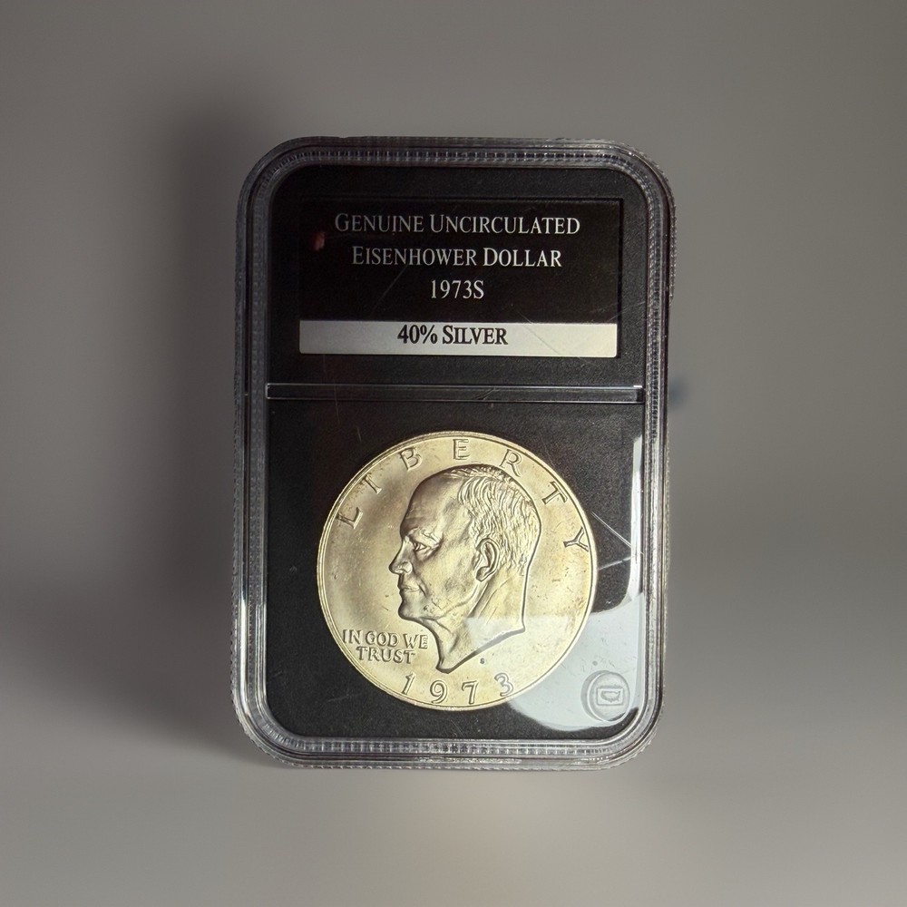 1973-S Eisenhower Ike Silver Dollar