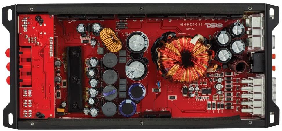 DS18 CANDY-X5B Digital Car Audio Amplifier Class D, 5 Channels, 2000 Watts Max