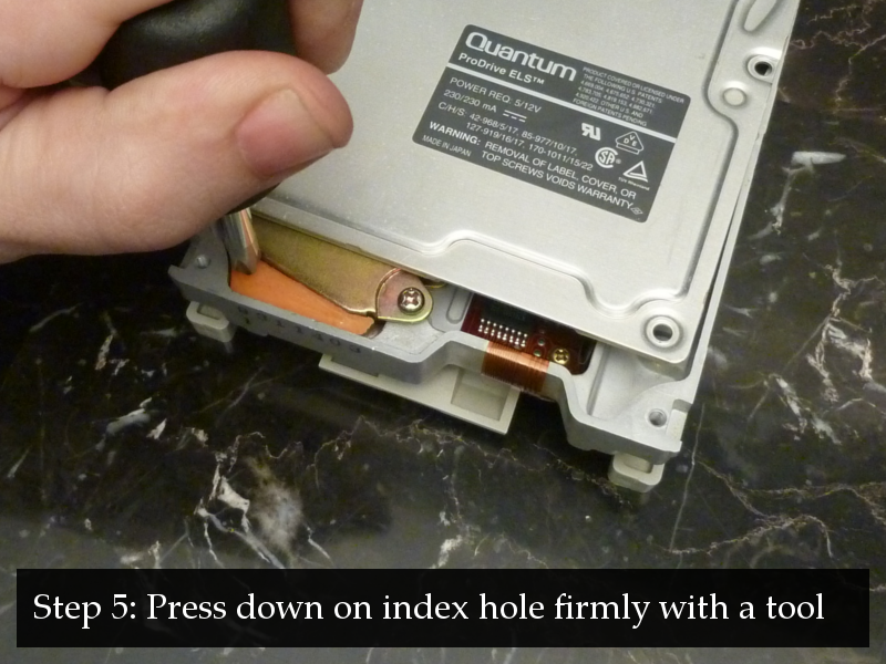 Quantum ProDrive ELS Repair Insert - Fix your classic Macintosh hard drive!