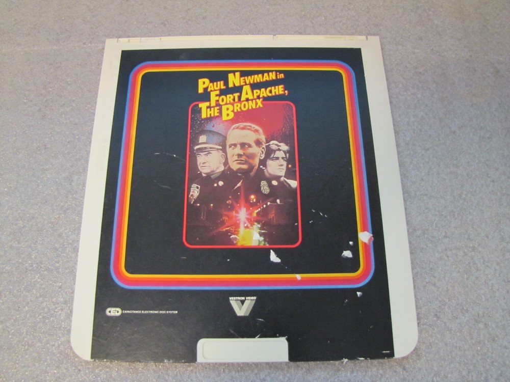Fort Apache, The Bronx, CED RCA SelectaVision VideoDiscs