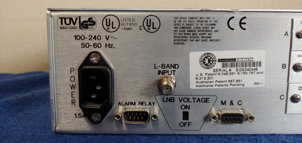 Musicam Digital Starguide III Multimedia Satellite Receiver w/Decoder Modules x5