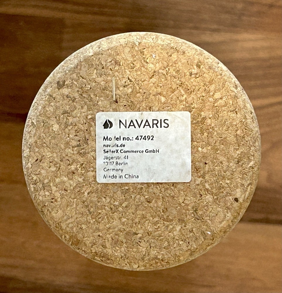 Navaris Large 24” Natural Cork Roller - New