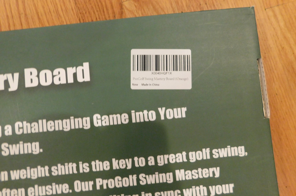ProGolf Swing Mastery Board Orange