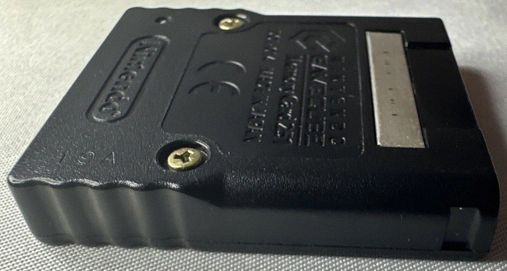 Nintendo GameCube Black Memory Card 251 Blocks (DOL-014) Genuine OEM Tested