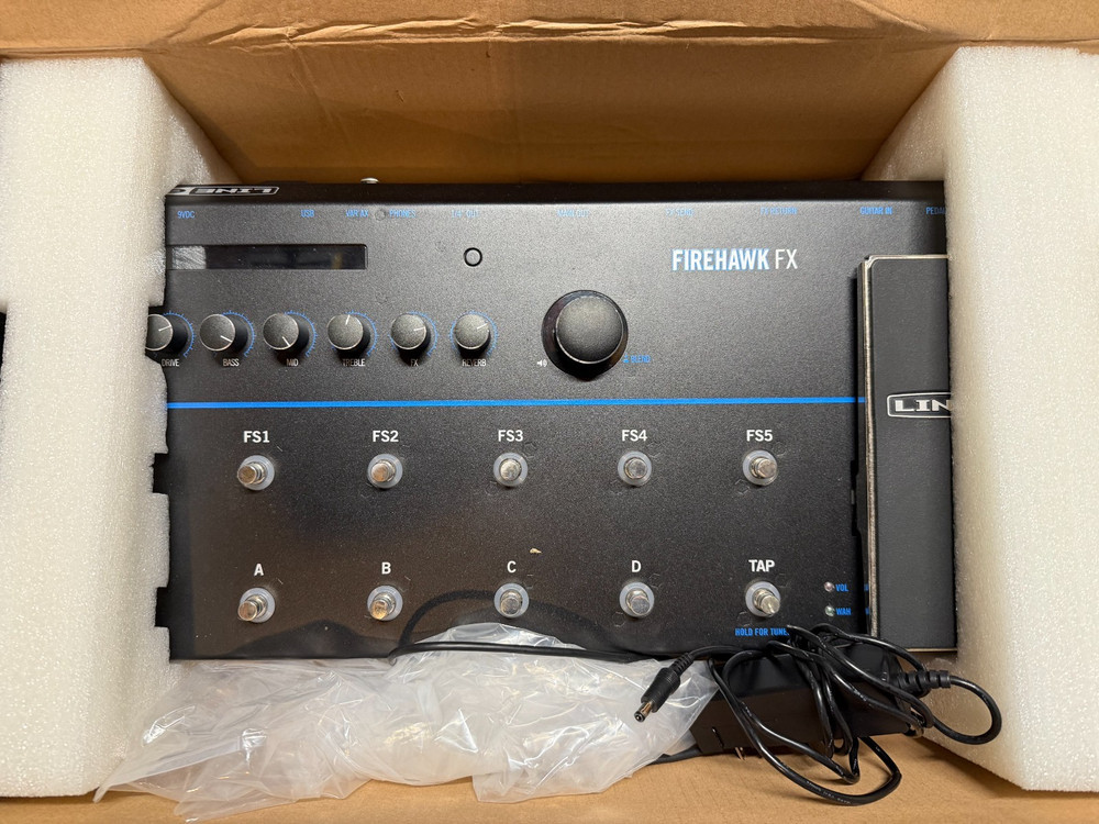 Line 6 Firehawk FX Multi-Effects Guitar Effect Pedal w/Original Box