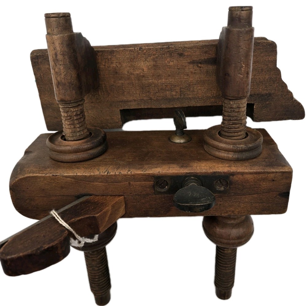Vintage Wood Plane Plow Screw Tool