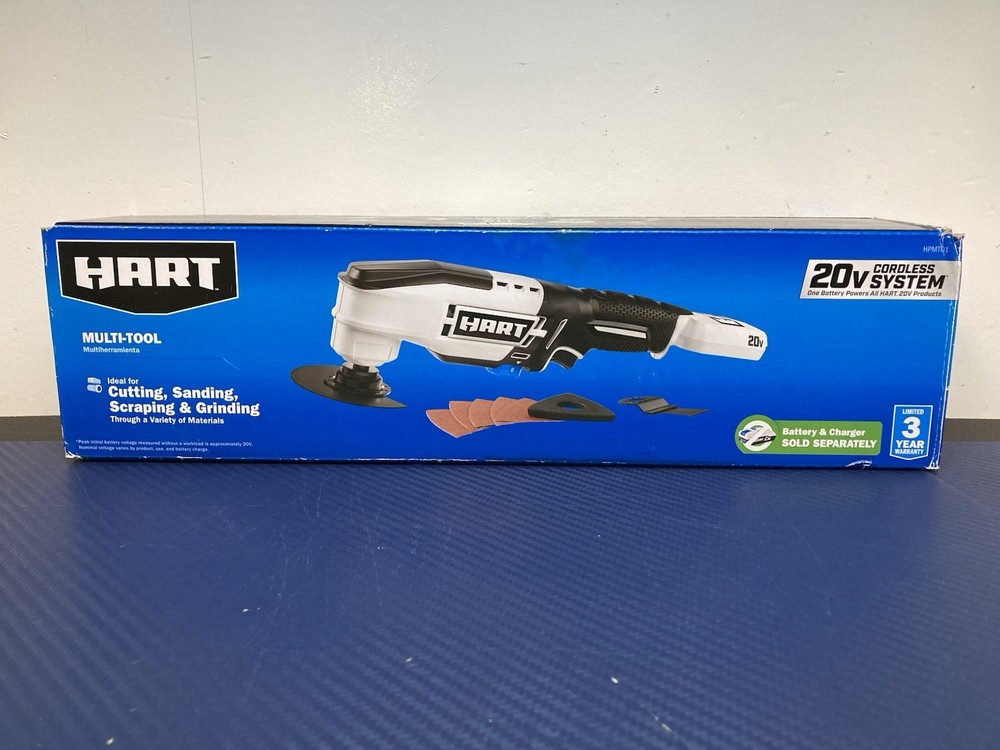 NEW HART 20V 20Volt Cordless Oscillating Multi-Tool HPMT01 - Bare Tool