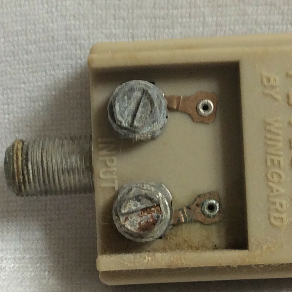 Vintage Antenna VHF Switch UHF Adapter Connection
